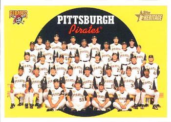 #393 Pittsburgh Pirates - Pittsburgh Pirates - 2008 Topps Heritage Baseball