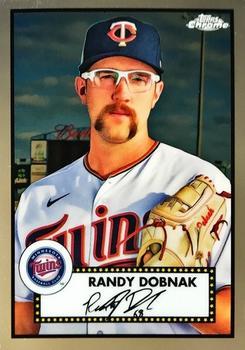 #393 Randy Dobnak - Minnesota Twins - 2021 Topps Chrome Platinum Anniversary Baseball