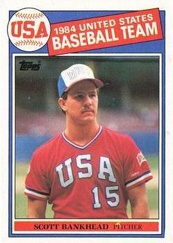 #393 Scott Bankhead - USA - 1985 Topps Baseball