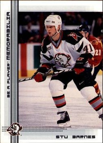 #393 Stu Barnes - Buffalo Sabres - 2000-01 Be a Player Memorabilia Hockey