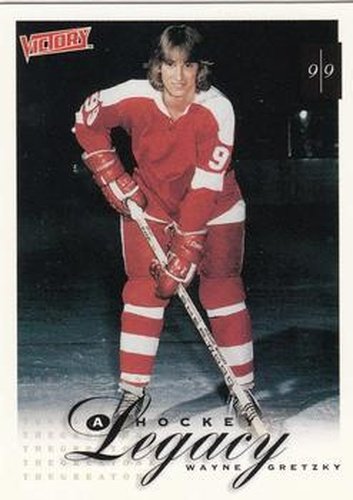 #393 Wayne Gretzky - Sault Ste. Marie Greyhounds - 1999-00 Upper Deck Victory Hockey
