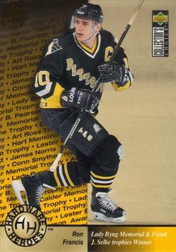 #393 Ron Francis - Pittsburgh Penguins - 1995-96 Collector's Choice Hockey