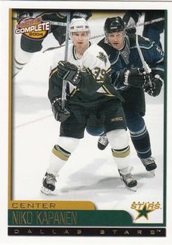 #393 Niko Kapanen - Dallas Stars - 2003-04 Pacific Complete Hockey