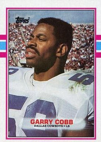 #393 Garry Cobb - Dallas Cowboys - 1989 Topps Football