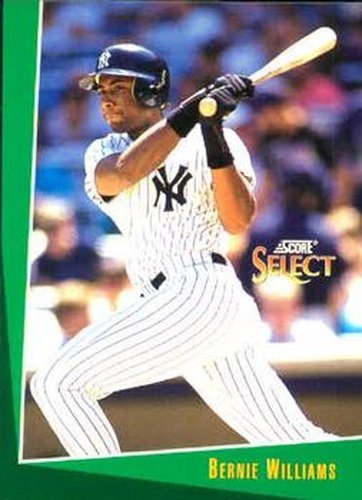 #393 Bernie Williams - New York Yankees - 1993 Select Baseball