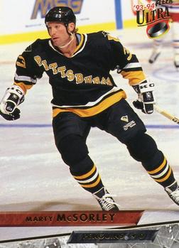 #394 Marty McSorley - Pittsburgh Penguins - 1993-94 Ultra Hockey