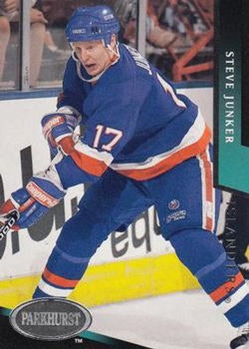 #394 Steve Junker - New York Islanders - 1993-94 Parkhurst Hockey