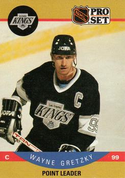 #394 Wayne Gretzky - Los Angeles Kings - 1990-91 Pro Set Hockey