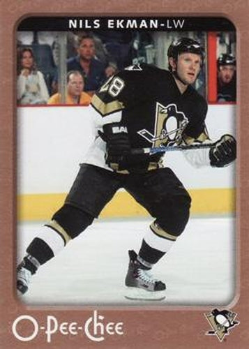 #394 Nils Ekman - Pittsburgh Penguins - 2006-07 O-Pee-Chee Hockey