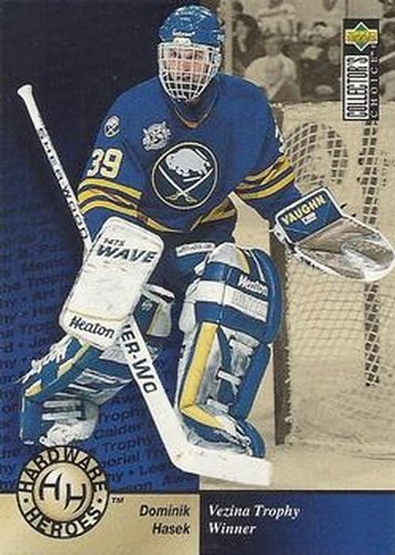 #394 Dominik Hasek - Buffalo Sabres - 1995-96 Collector's Choice Hockey