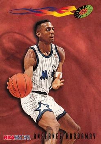 #394 Anfernee Hardaway - Orlando Magic - 1995-96 Hoops Basketball