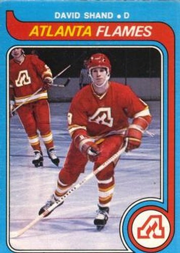 #394 David Shand - Atlanta Flames - 1979-80 O-Pee-Chee Hockey