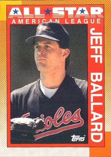 #394 Jeff Ballard - Baltimore Orioles - 1990 O-Pee-Chee Baseball