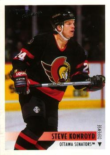 #394 Steve Konroyd - Ottawa Senators - 1994-95 O-Pee-Chee Premier Hockey