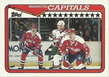 #394 Washington Capitals - Washington Capitals - 1990-91 Topps Hockey