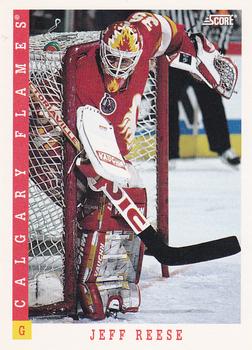 #394 Jeff Reese - Calgary Flames - 1993-94 Score Canadian Hockey