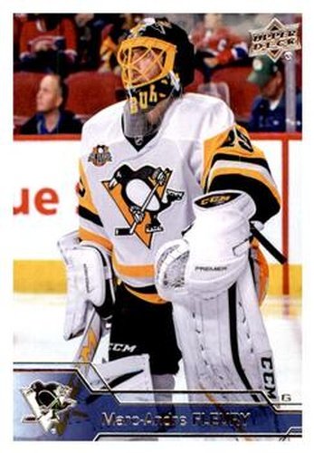 #394 Marc-Andre Fleury - Pittsburgh Penguins - 2016-17 Upper Deck Hockey