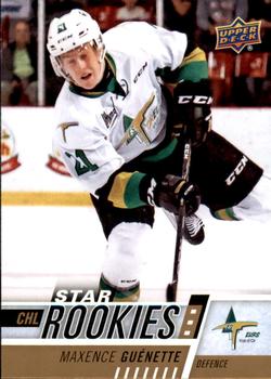 #394 Maxence Guenette - Val-d'Or Foreurs - 2017-18 Upper Deck CHL Hockey