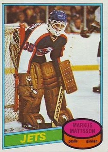 #394 Markus Mattsson - Winnipeg Jets - 1980-81 O-Pee-Chee Hockey