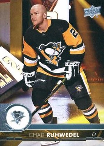 #394 Chad Ruhwedel - Pittsburgh Penguins - 2017-18 Upper Deck Hockey