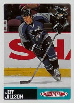 #394 Jeff Jillson - San Jose Sharks - 2002-03 Topps Total Hockey