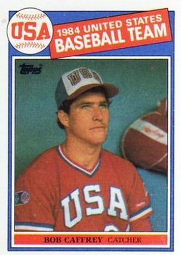 #394 Bob Caffrey - USA - 1985 Topps Baseball