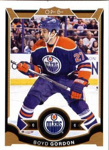 #394 Boyd Gordon - Edmonton Oilers - 2015-16 O-Pee-Chee Hockey
