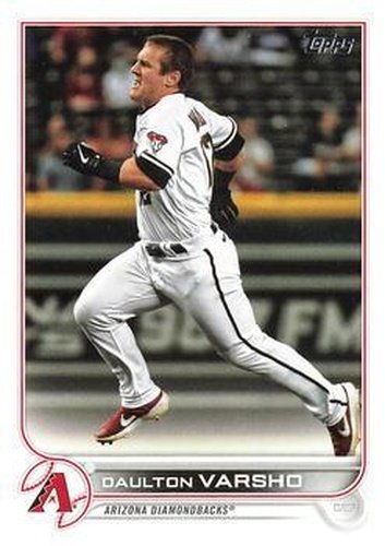 #394 Daulton Varsho - Arizona Diamondbacks - 2022 Topps Baseball