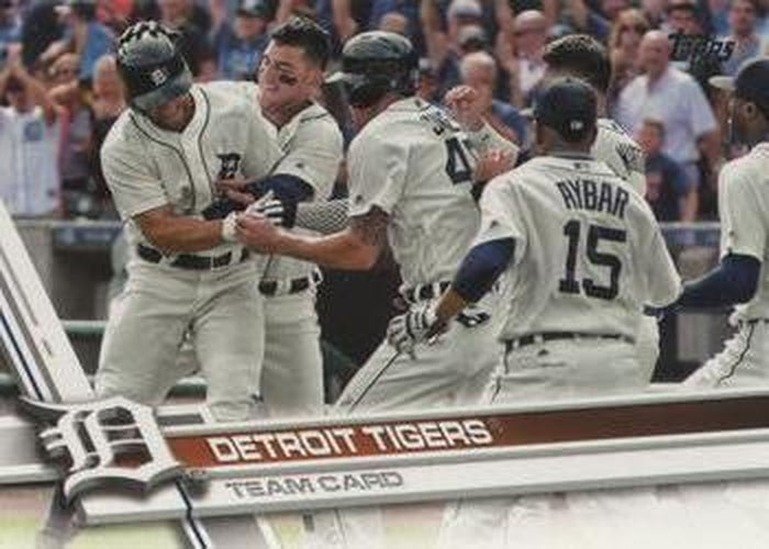 #394 Detroit Tigers - Detroit Tigers - 2017 Topps Baseball