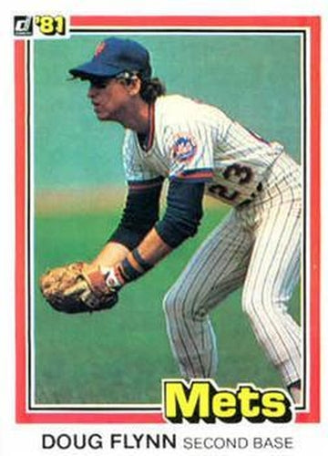 #394 Doug Flynn - New York Mets - 1981 Donruss Baseball
