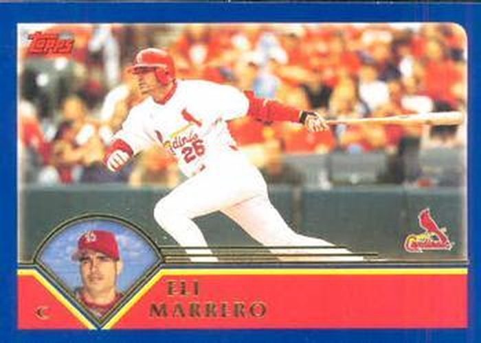 #394 Eli Marrero - St. Louis Cardinals - 2003 Topps Baseball