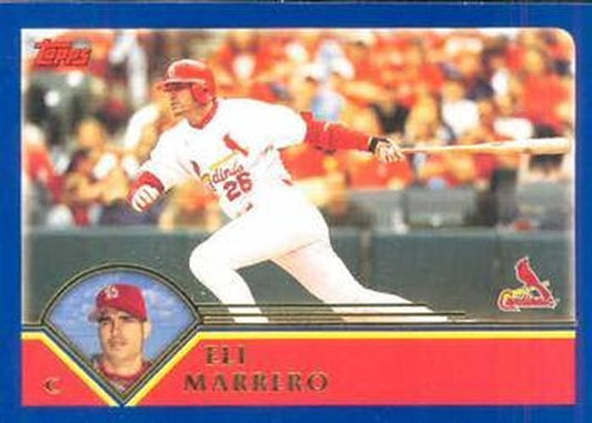 #394 Eli Marrero - St. Louis Cardinals - 2003 Topps Baseball