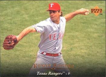 #394 Kenny Rogers - Texas Rangers - 1995 Upper Deck Baseball