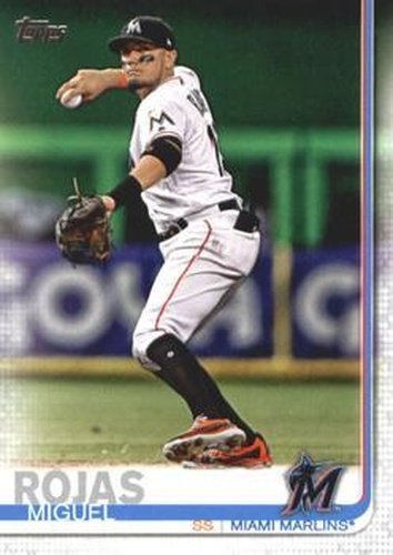 #394 Miguel Rojas - Miami Marlins - 2019 Topps Baseball