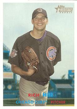 #394 Rich Hill - Chicago Cubs - 2006 Topps Heritage Baseball