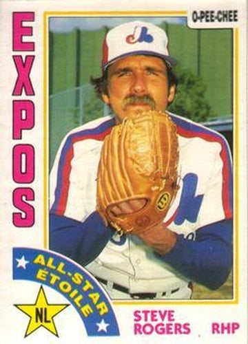 #394 Steve Rogers - Montreal Expos - 1984 O-Pee-Chee Baseball