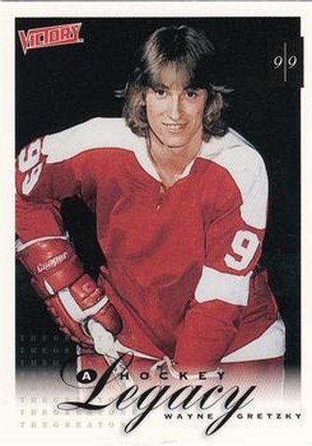 #394 Wayne Gretzky - Sault Ste. Marie Greyhounds - 1999-00 Upper Deck Victory Hockey