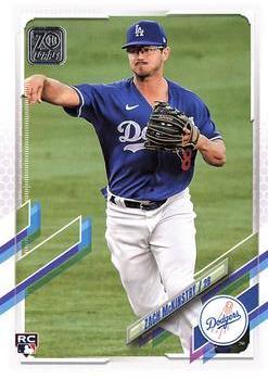 #394 Zach McKinstry - Los Angeles Dodgers - 2021 Topps Baseball