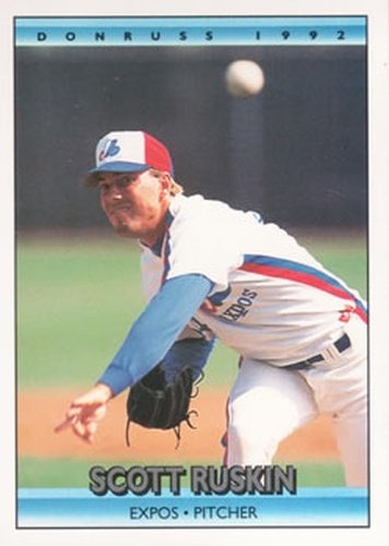 #394 Scott Ruskin - Montreal Expos - 1992 Donruss Baseball