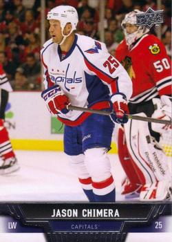 #394 Jason Chimera - Washington Capitals - 2013-14 Upper Deck Hockey