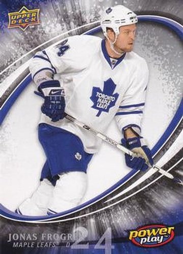 #394 Jonas Frogren - Toronto Maple Leafs - 2008-09 Upper Deck Power Play Box Set Hockey