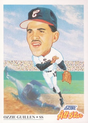 #394 Ozzie Guillen - Chicago White Sox - 1991 Score Baseball