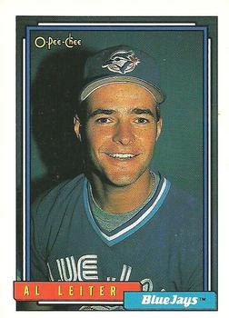 #394 Al Leiter - Toronto Blue Jays - 1992 O-Pee-Chee Baseball