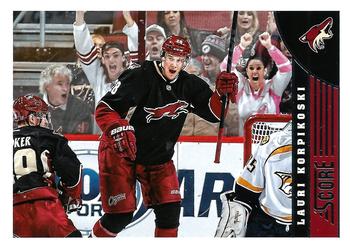 #394 Lauri Korpikoski - Phoenix Coyotes - 2013-14 Score Hockey