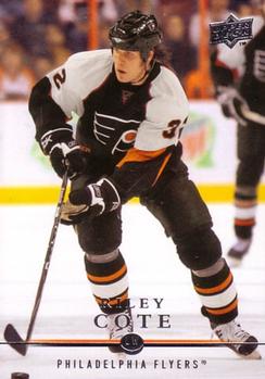 #395 Riley Cote - Philadelphia Flyers - 2008-09 Upper Deck Hockey
