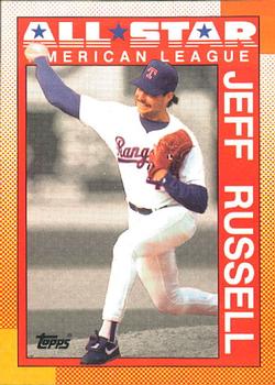 #395 Jeff Russell - Texas Rangers - 1990 O-Pee-Chee Baseball