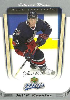 #395 Gilbert Brule - Columbus Blue Jackets - 2005-06 Upper Deck MVP Hockey