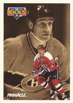 #395 John Druce / Bob Gainey - Washington Capitals / Montreal Canadiens - 1991-92 Pinnacle Hockey