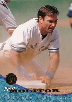 #395 Paul Molitor - Toronto Blue Jays - 1994 Leaf Baseball