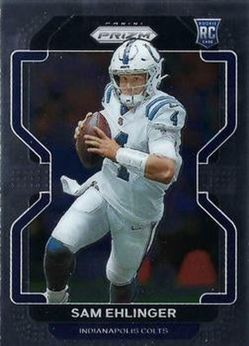 #395 Sam Ehlinger - Indianapolis Colts - 2021 Panini Prizm Football